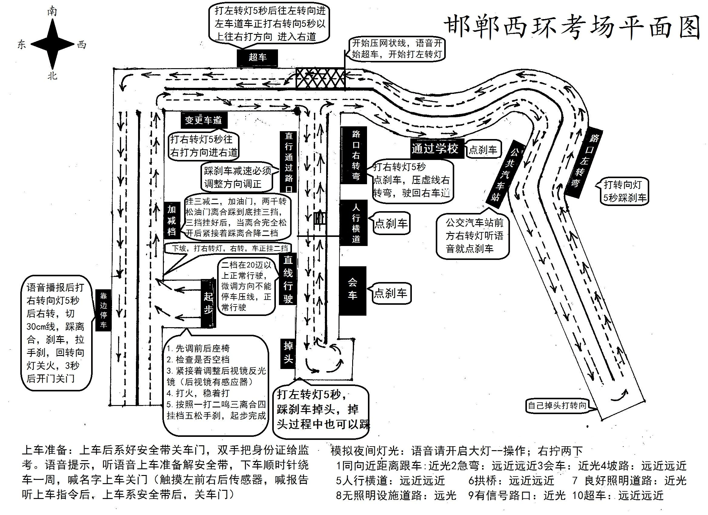 邯郸西环科目三考场动态