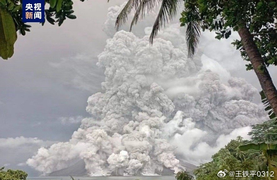 印尼火山喷发最新动态