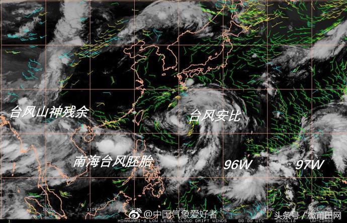 台风胚胎未来10日最新动态